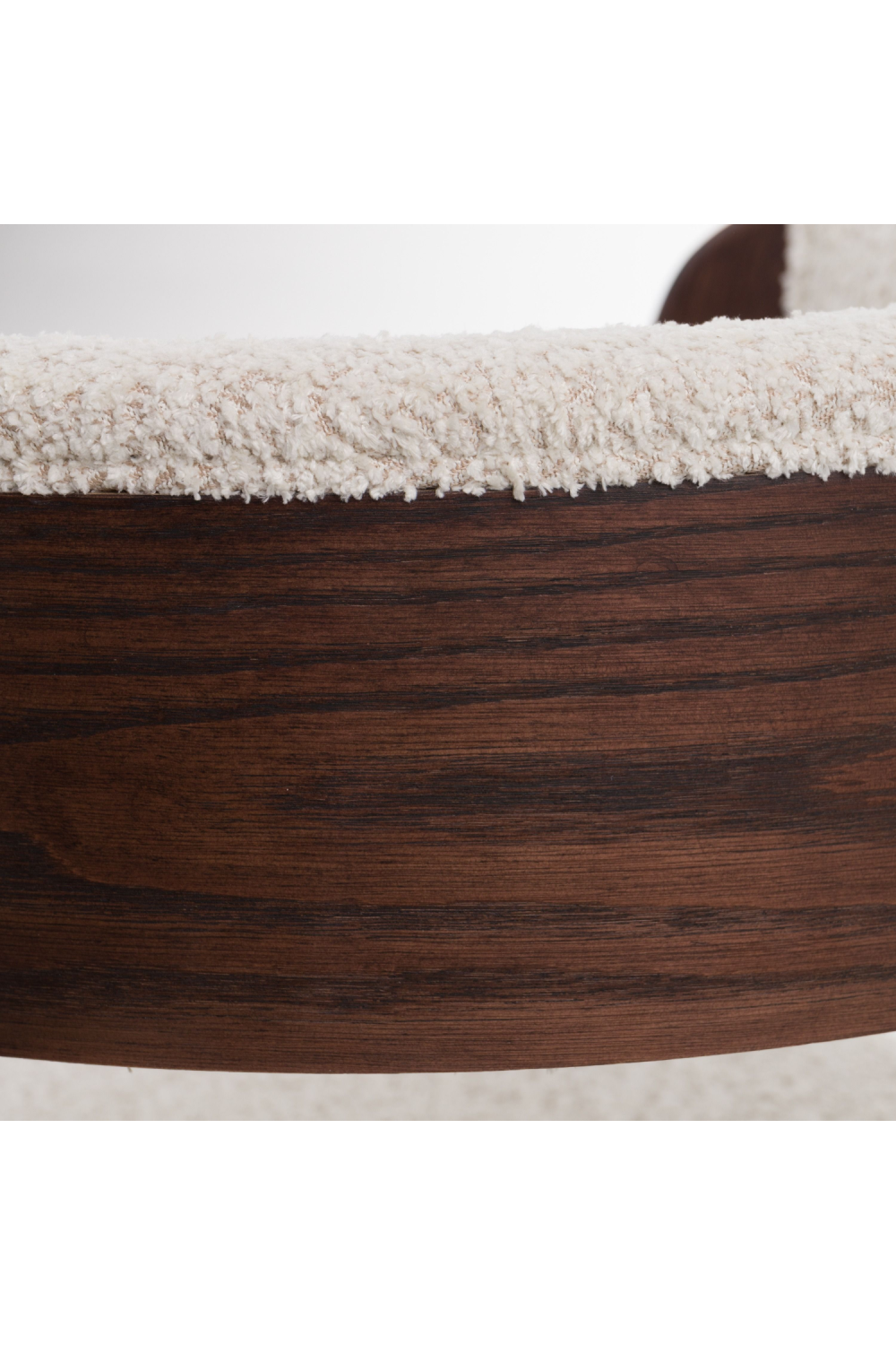 Wood Framed Curve Dining Chairs (2) | Oroa.com