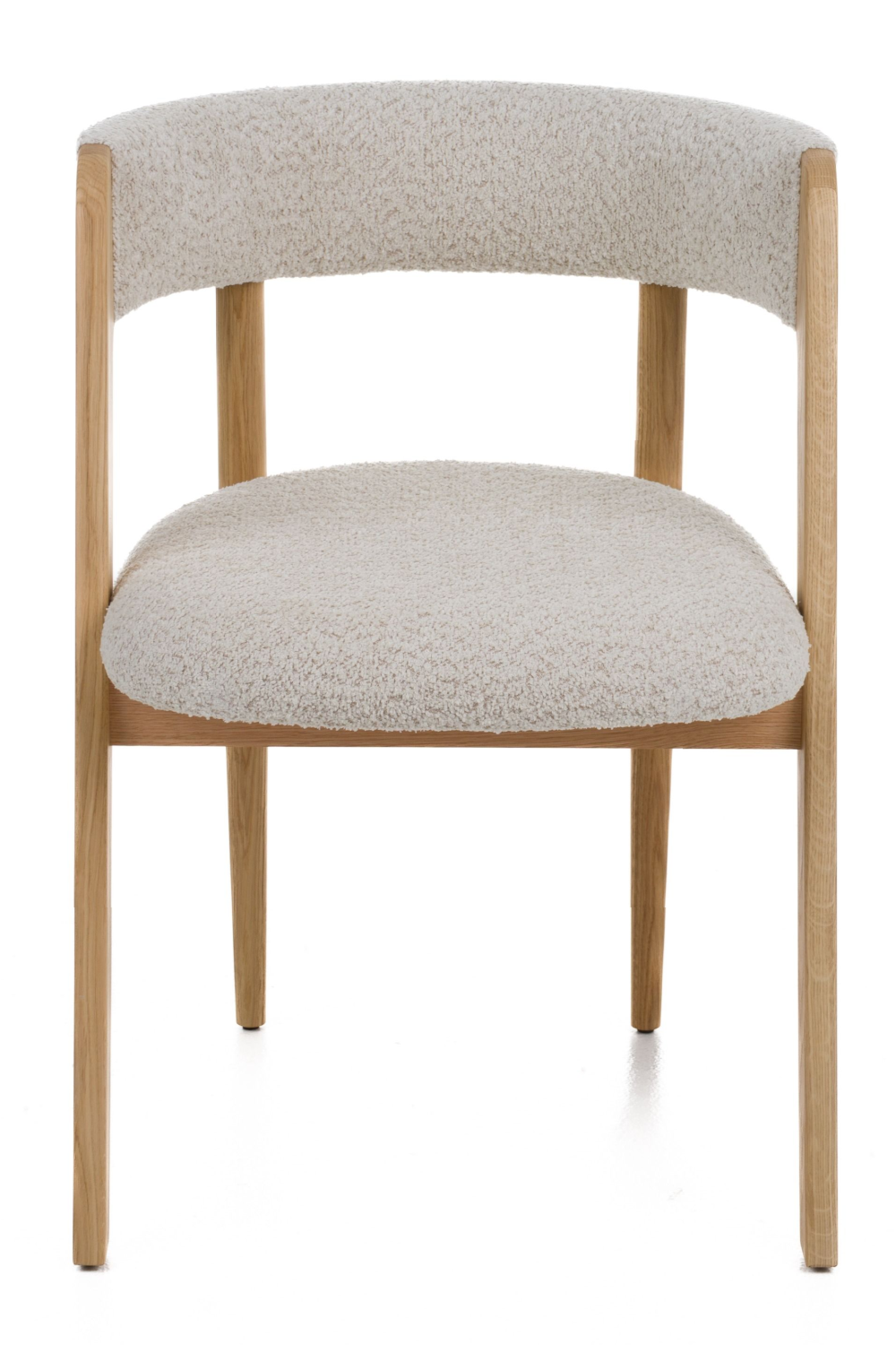 Rounded-Back Walnut Dining Chairs (2) | OROA Modern Vegas | Oroa.com