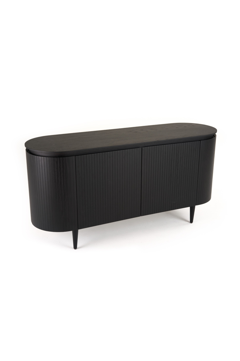 Oak 4-Door Oval Sideboard – Miami – alternate view 17