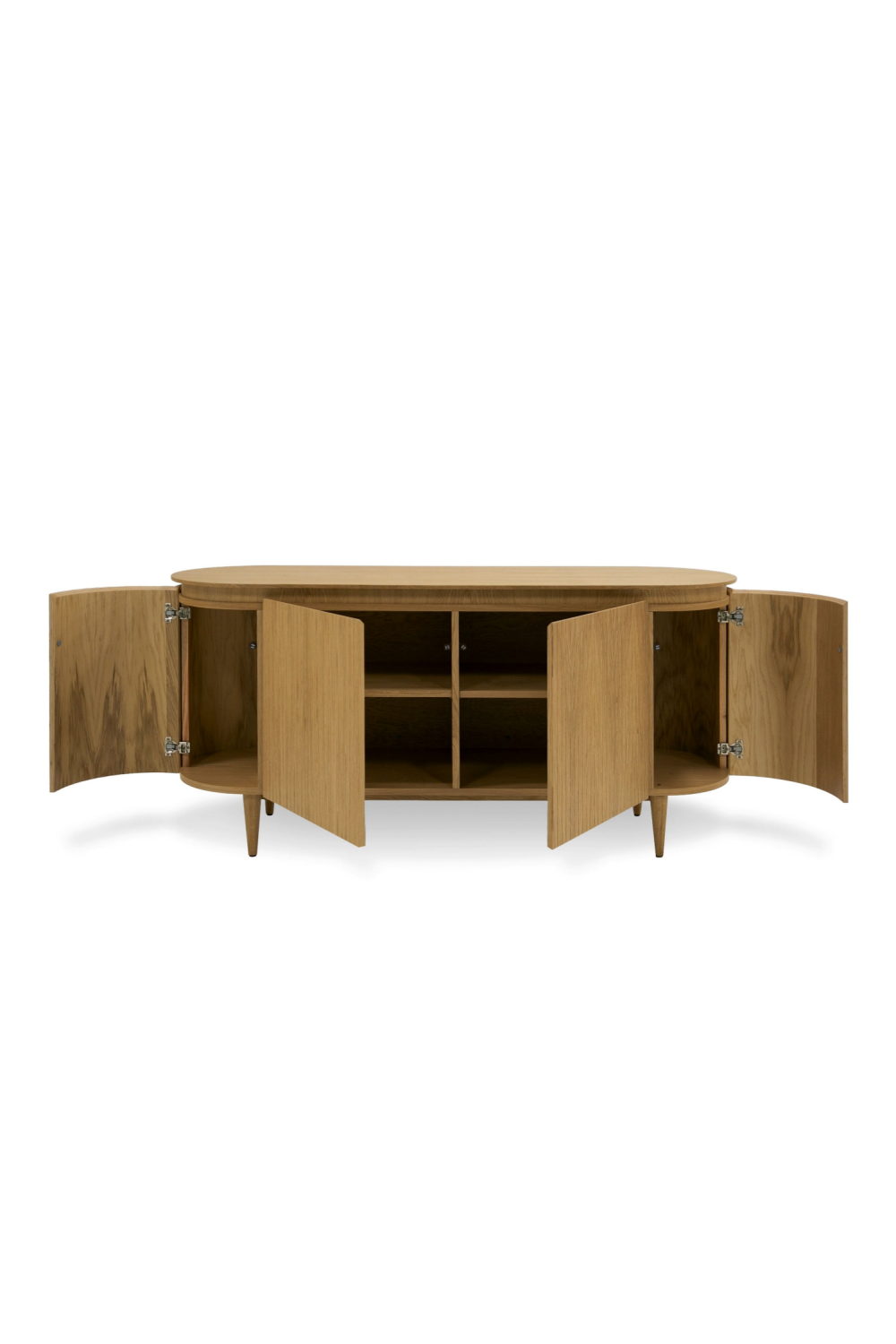 Oak 4-Door Oval Sideboard – Miami – alternate view 6