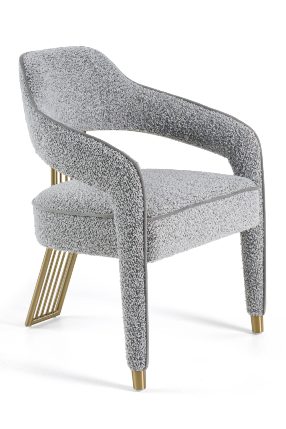 Gray Split-Back Dining Chair | Oroa.com