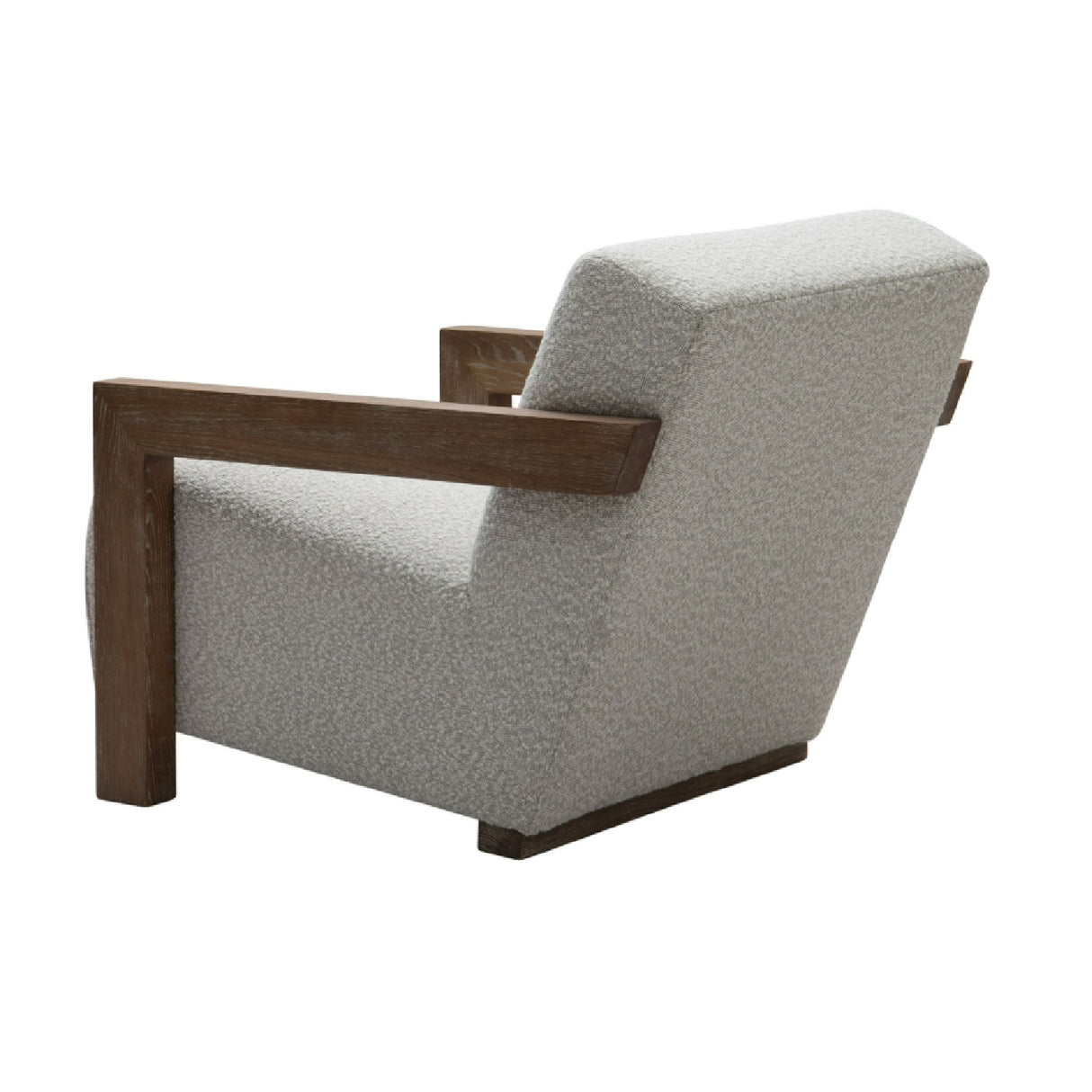 Oak-Framed Upholstered Lounge Chair – Rosen – alternate view 14