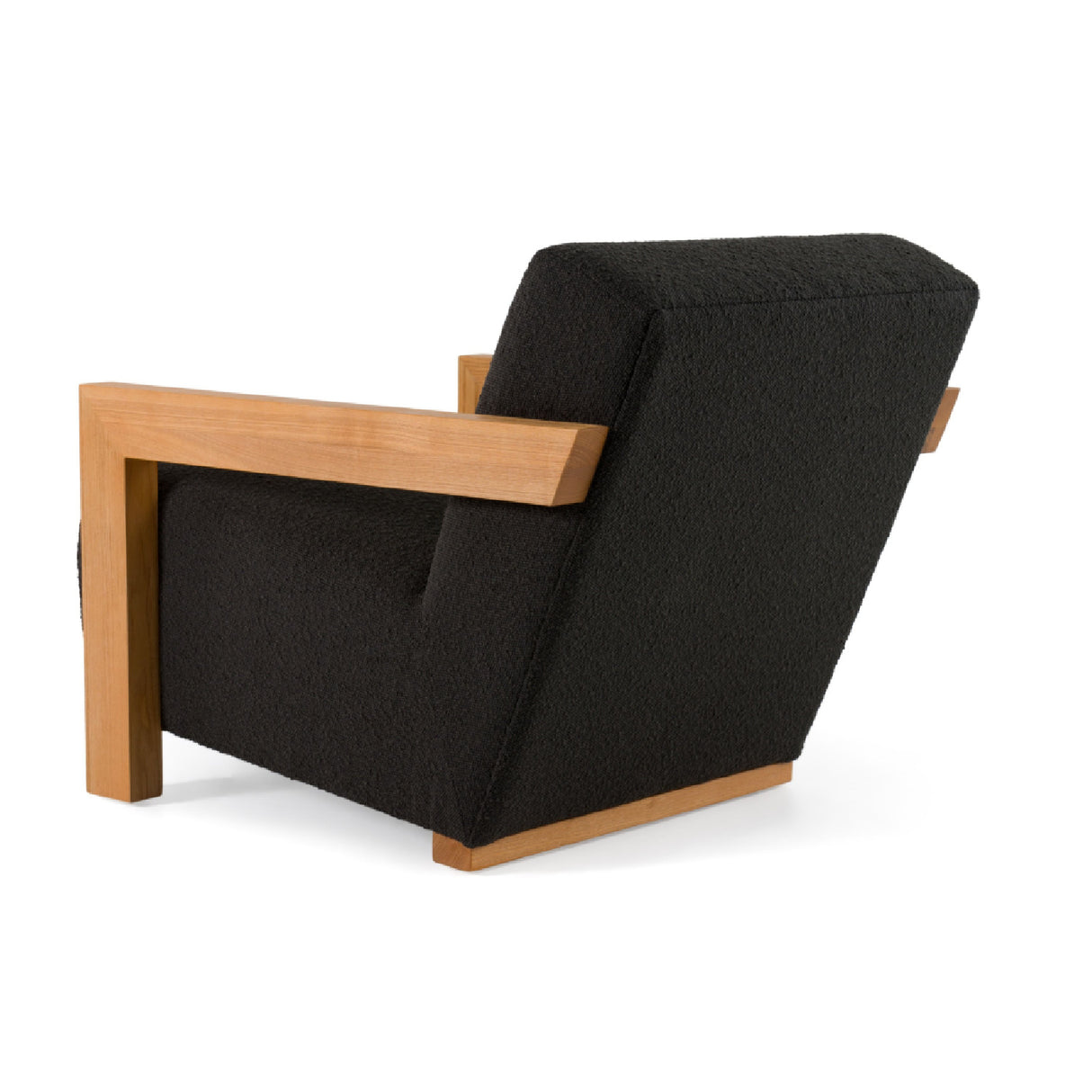 Oak-Framed Upholstered Lounge Chair – Rosen – alternate view 6