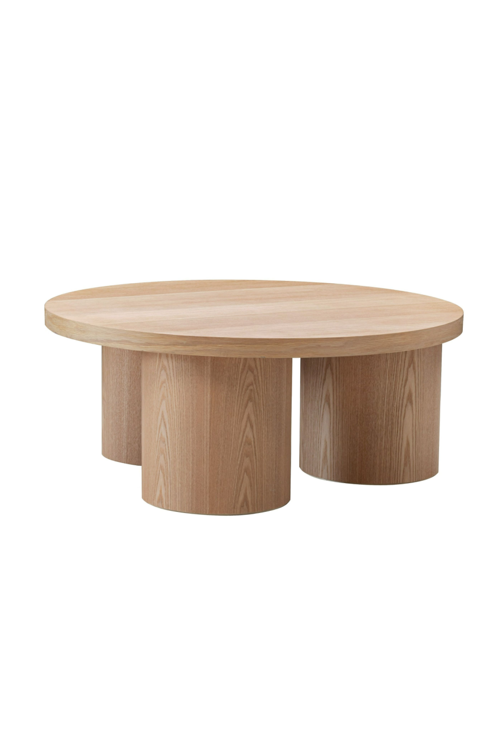 Oak Round Coffee Table | OROA Modern Babson | Oroa.com