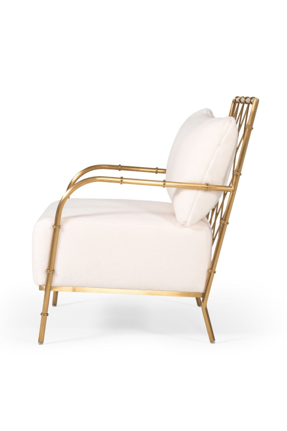Velvet Padded Accent Chair | Oroa.com