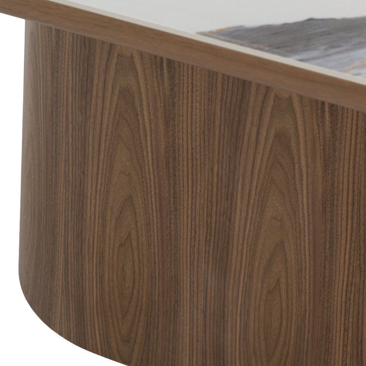Modern European furniture - Oval White Ceramic Dining Table - www.oroa.com