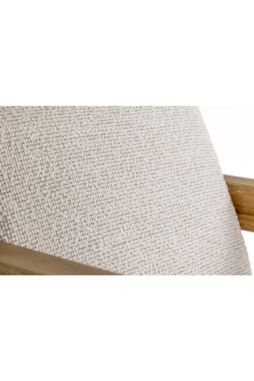 Wood-Framed Beige Accent Chair | OROA Modern Dalhart | Oroa.com