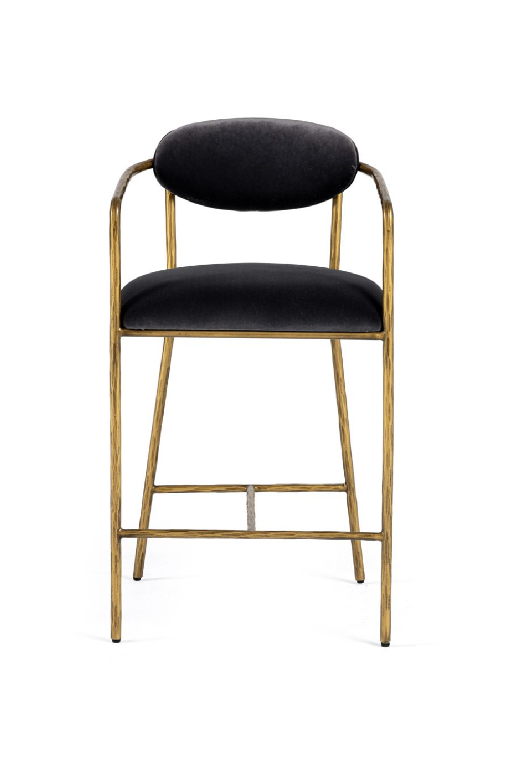 Gray Velvet Counter Chair | OROA Modern Baird | Oroa.com