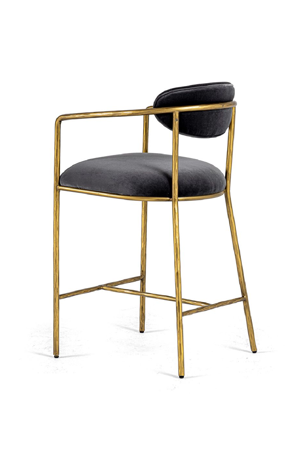 Gray Velvet Counter Chair | OROA Modern Baird | Oroa.com