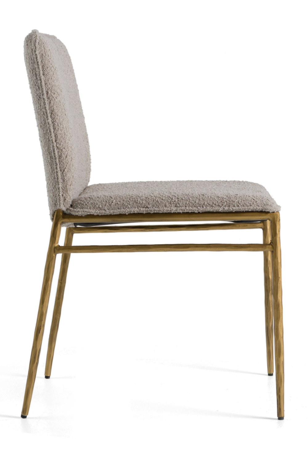 Brass-Framed Padded Dining Chair | OROA Modern Atlanta | Oroa.com