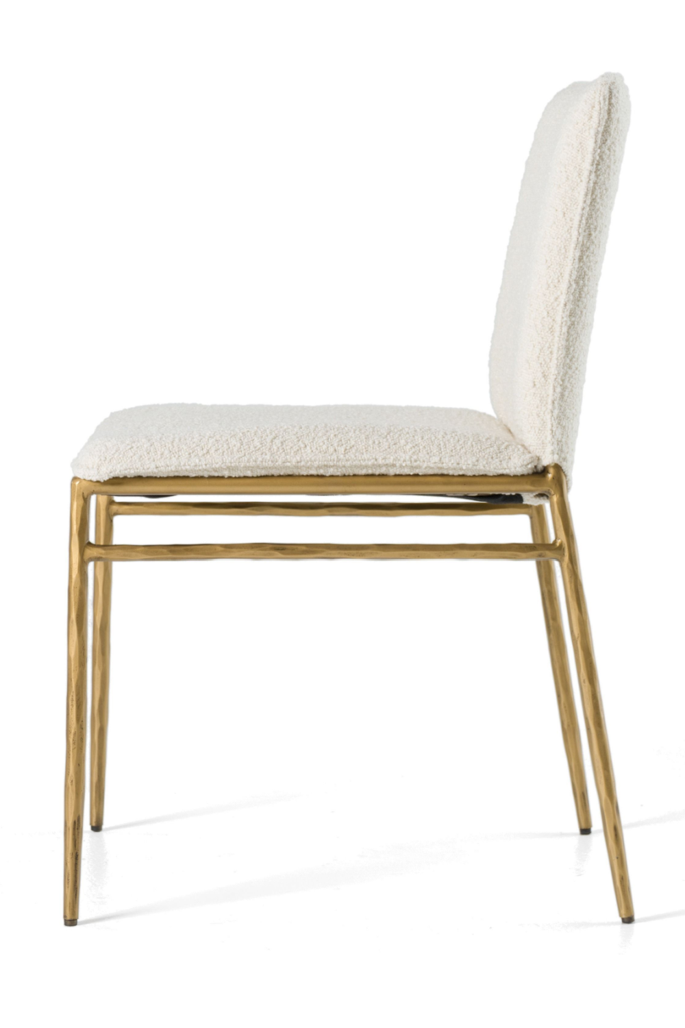 Brass-Framed Padded Dining Chair | OROA Modern Atlanta | Oroa.com