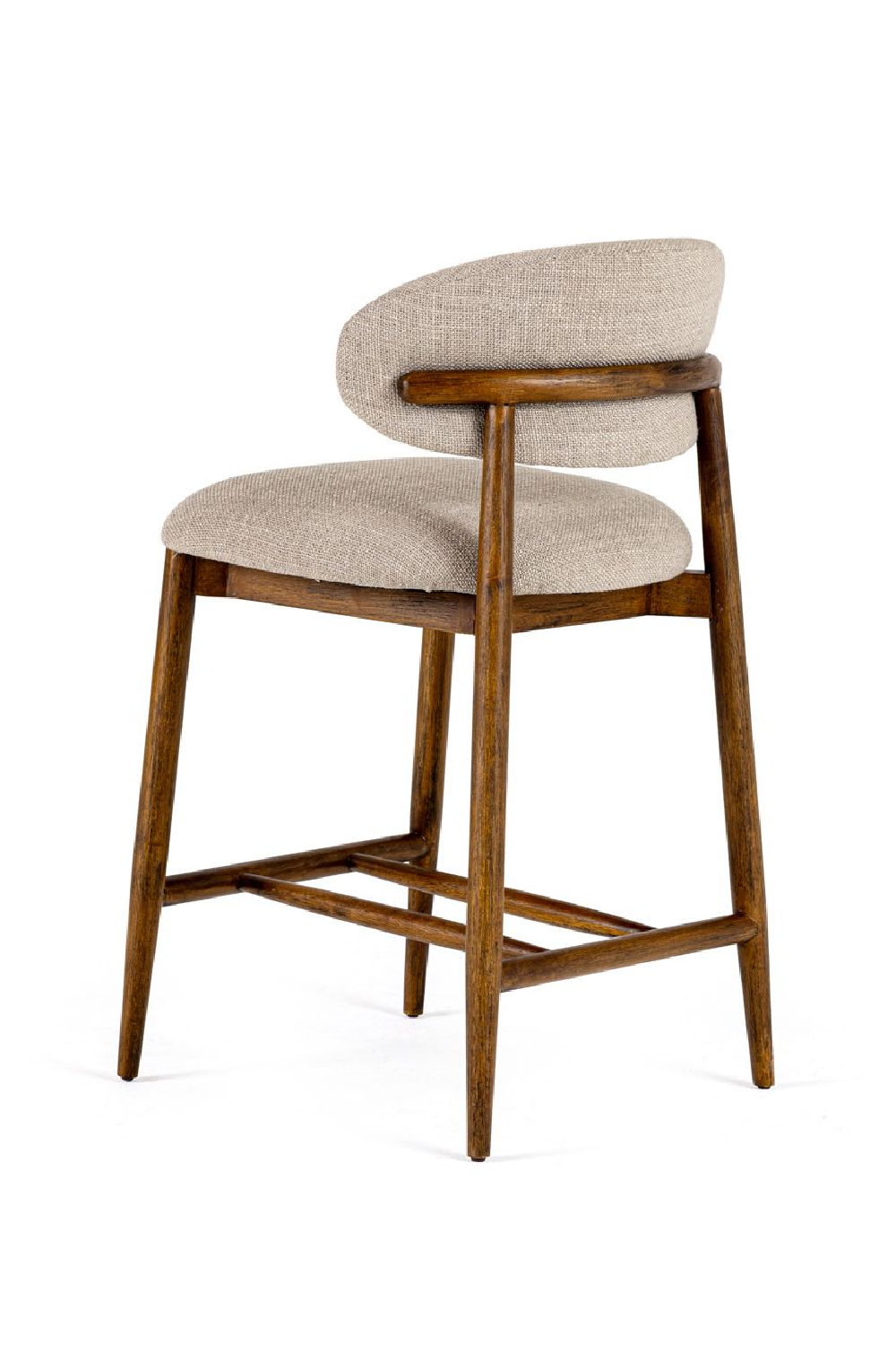 Beige Linen Counter Chair | OROA Modern Blum | Oroa.com