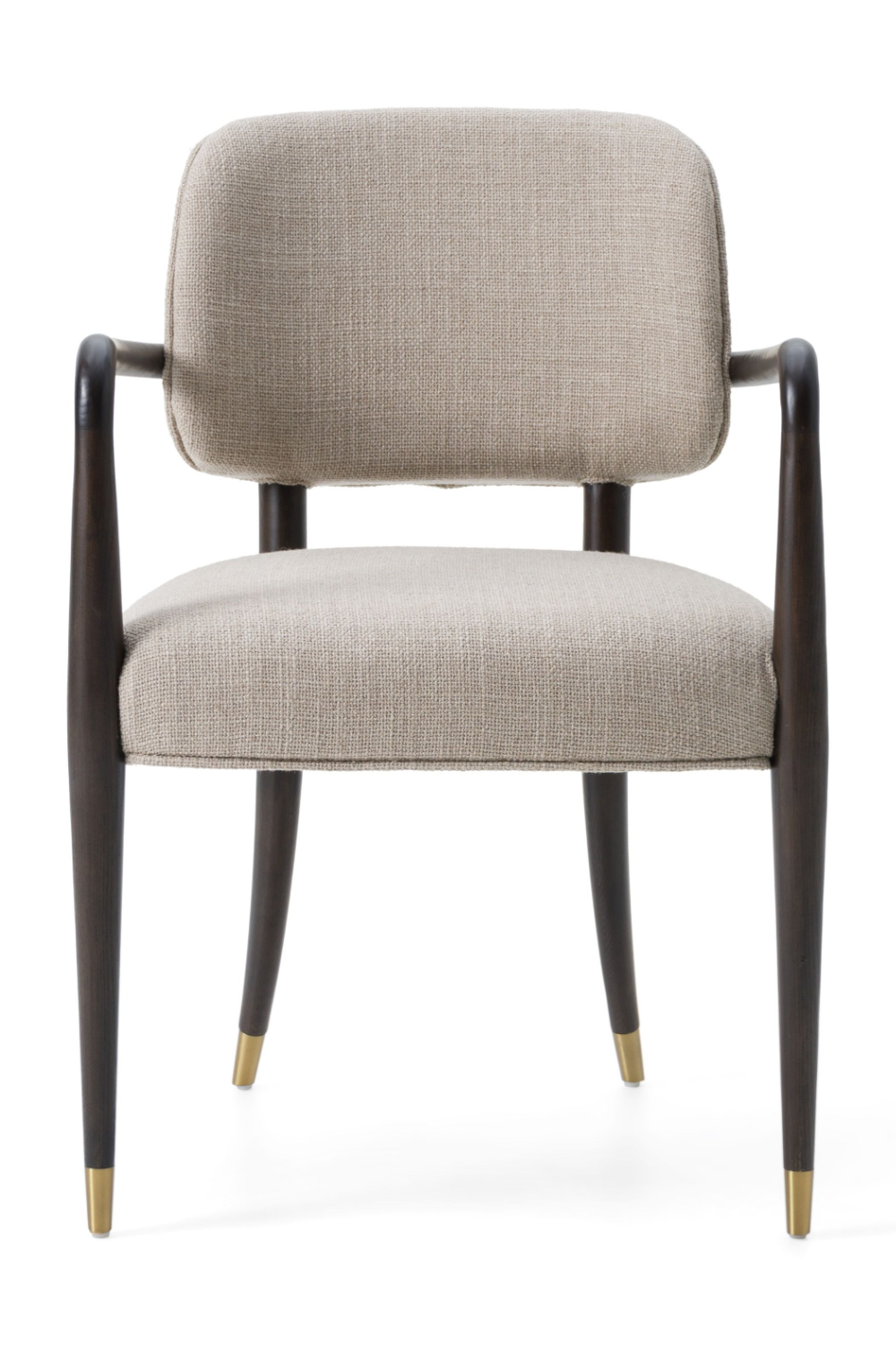 Oak Framed Beige Dining Chair | OROA Modern Kathy | Oroa.com