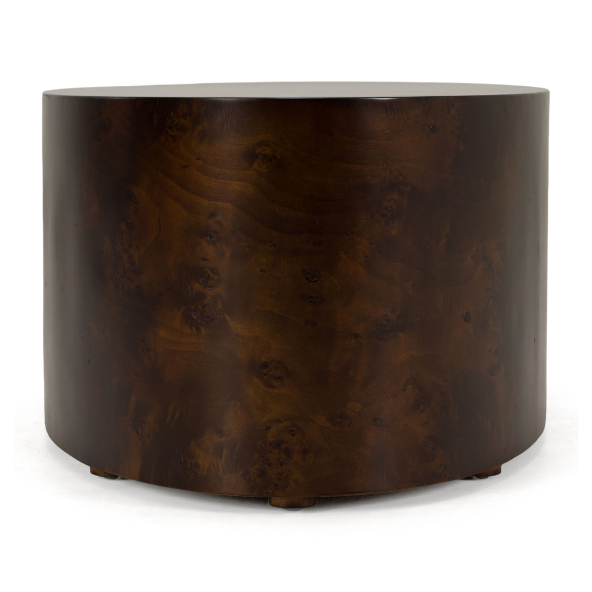 Walnut Burl Oval Coffee Table | OROA Modern August
