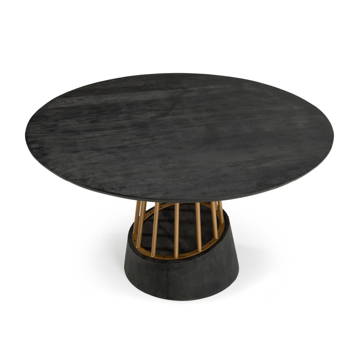 Black Mango Wood Dining Table | Oroa.com