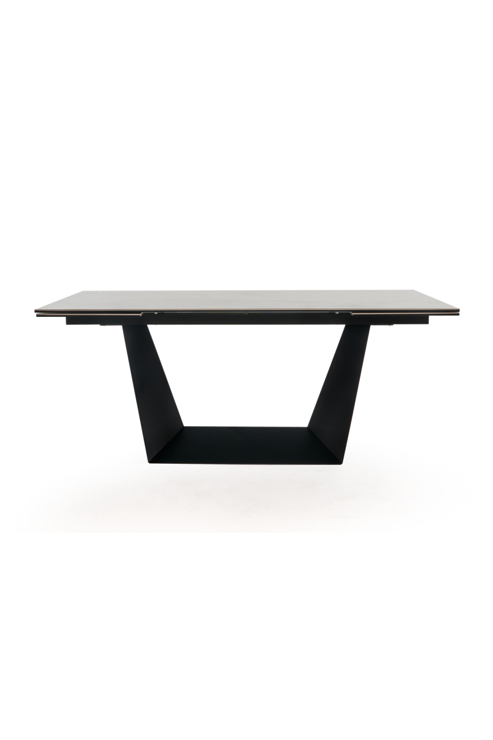 Gray Ceramic Extendable Dining Table | OROA Modern Baldwin | Oroa.com