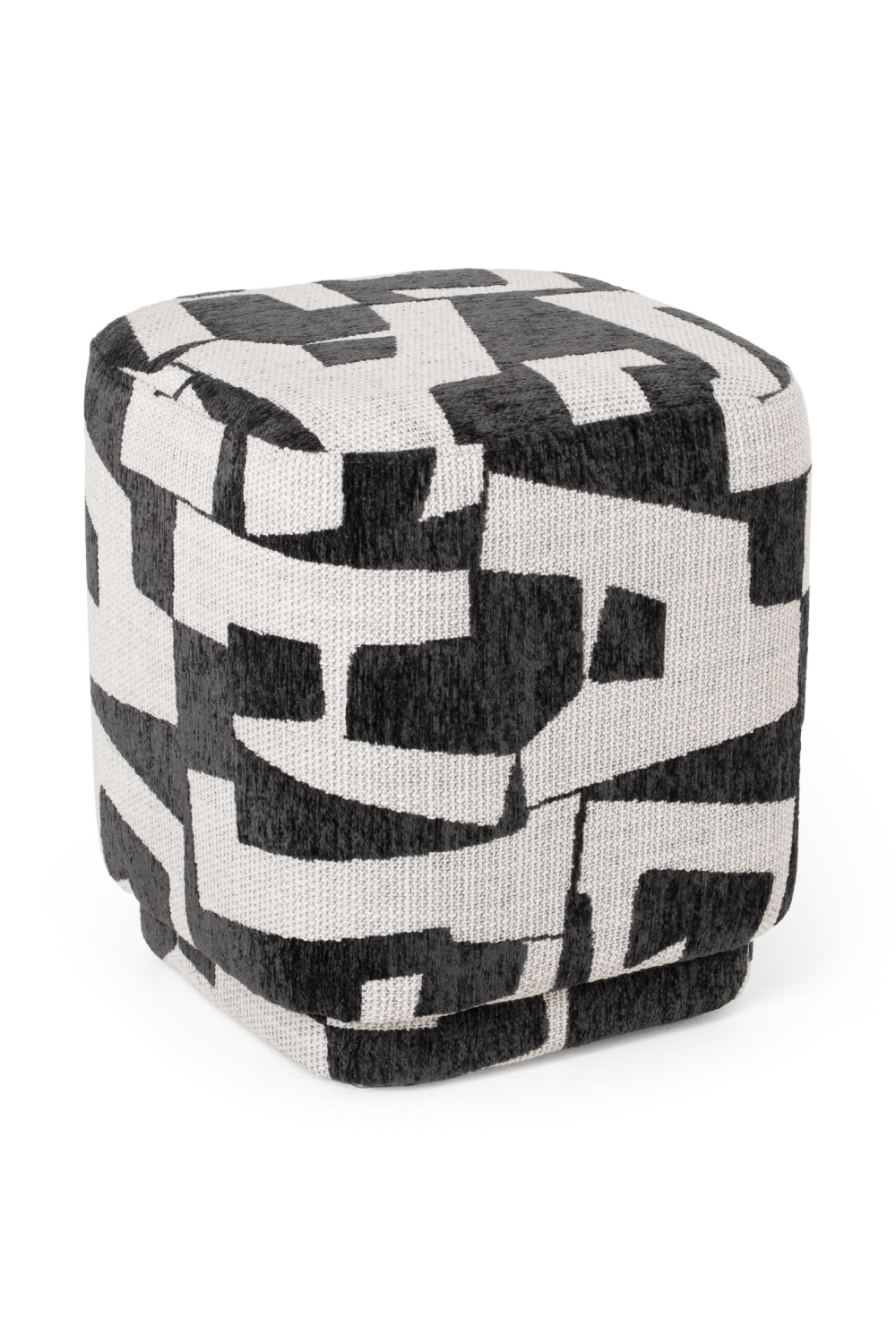 Patterned Fabric Ottoman | OROA Modern Loftis | Oroa.com