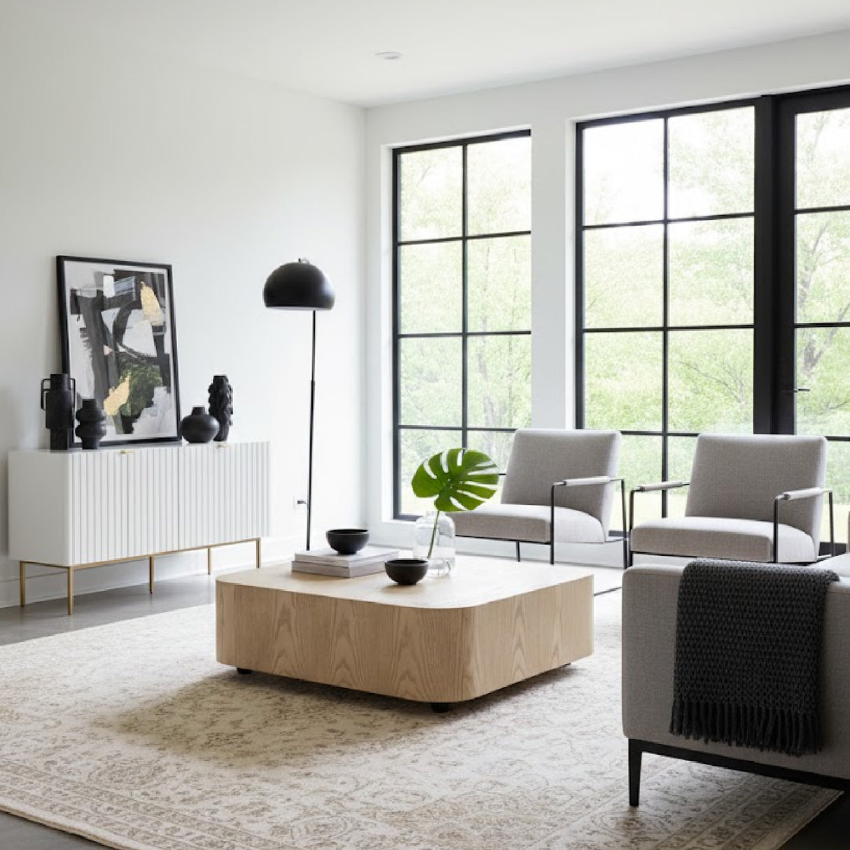 Square Low Coffee Table | Oroa.com