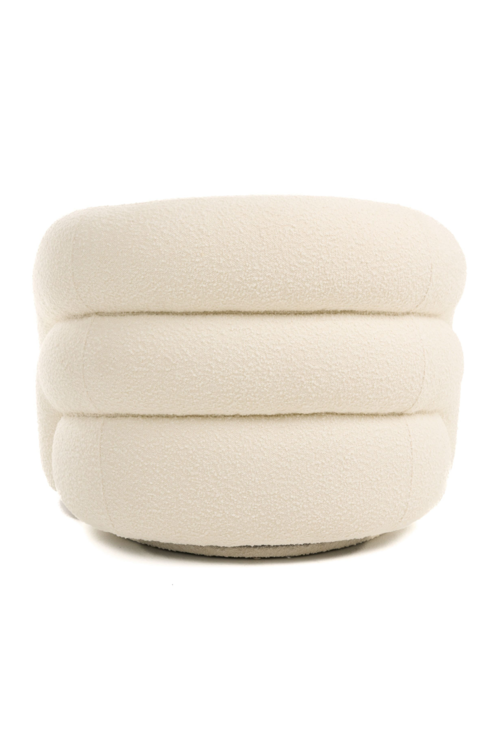 White Boucle Accent Chair | OROA Modern Joshua | Oroa.com