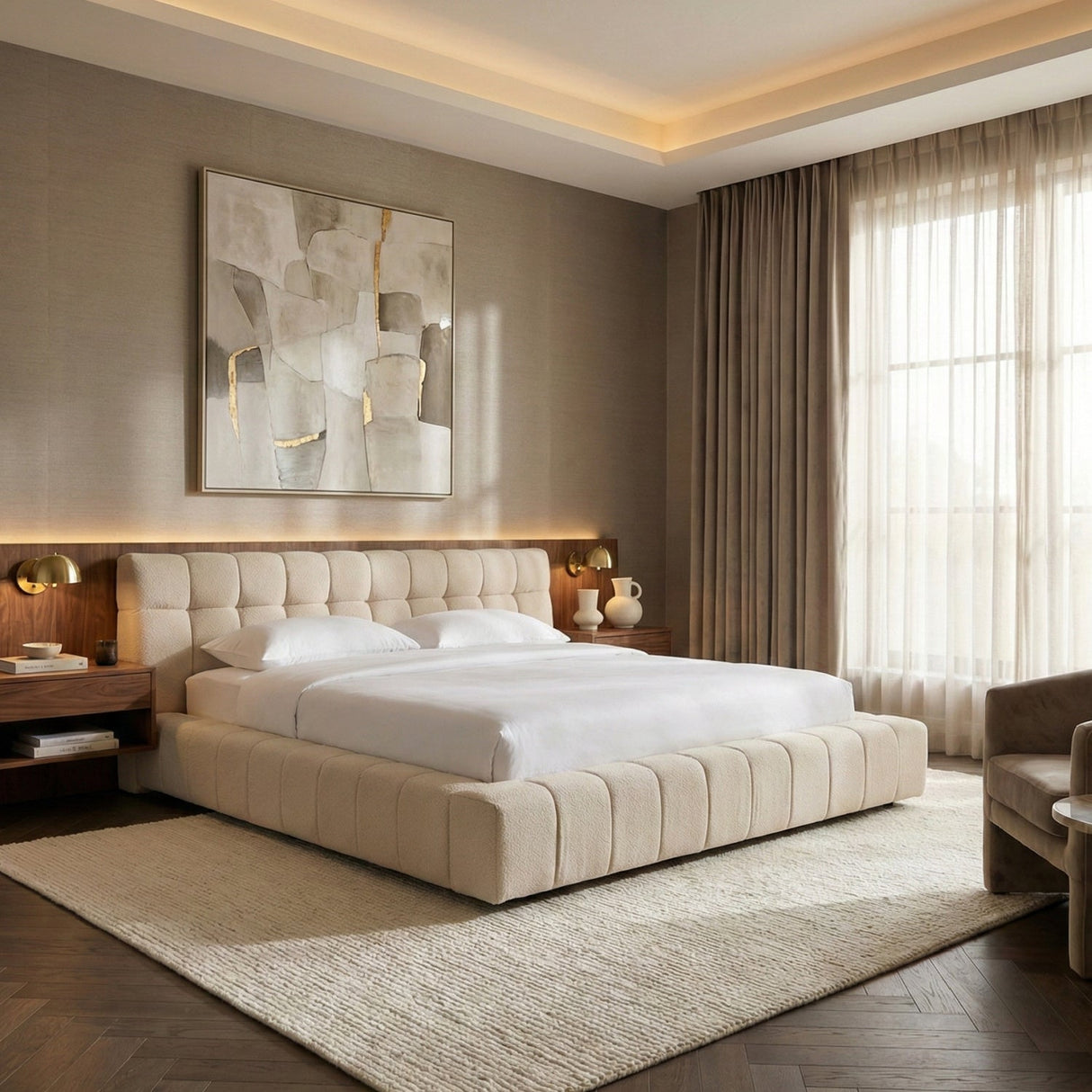 Tufted Queen Bed – Tyree – alternate view 14