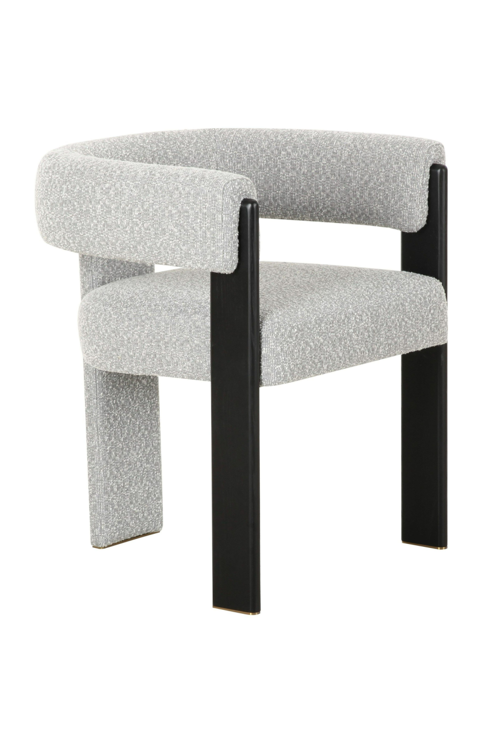 Gray Curved Dining Chair | OROA Modern Kenmare | Oroa.com