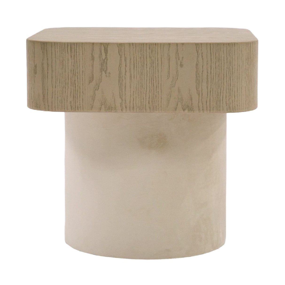 Square End Table – Teller – front view