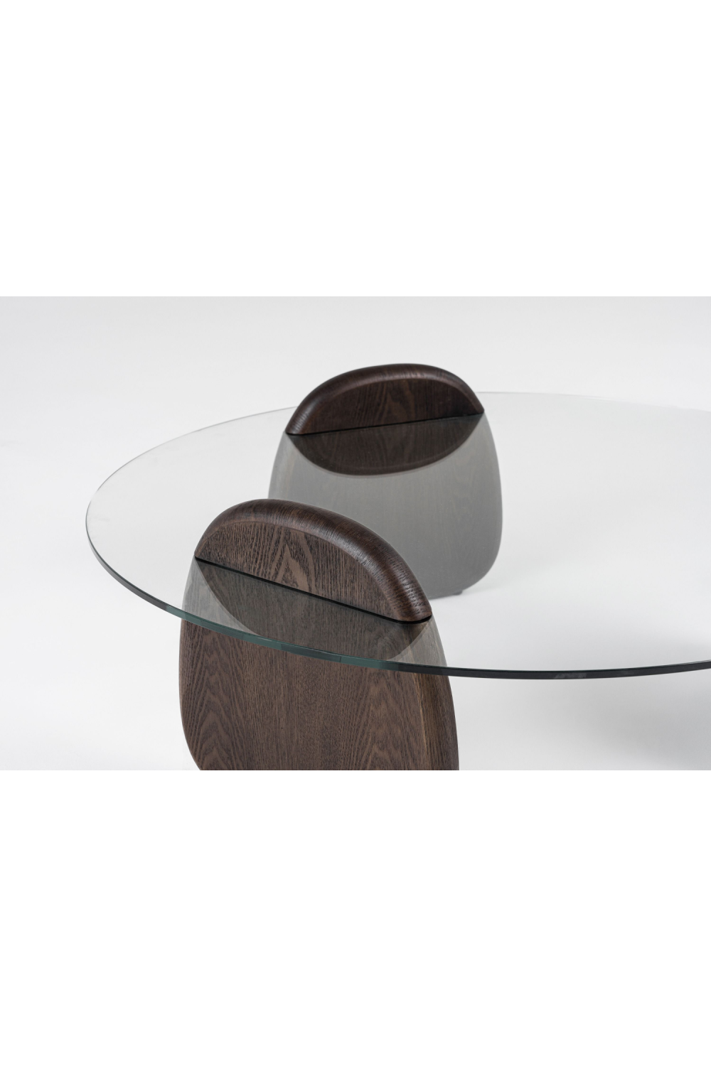 Solid ASh Glass Coffee Table | OROA Modern Buxton | Oroa.com
