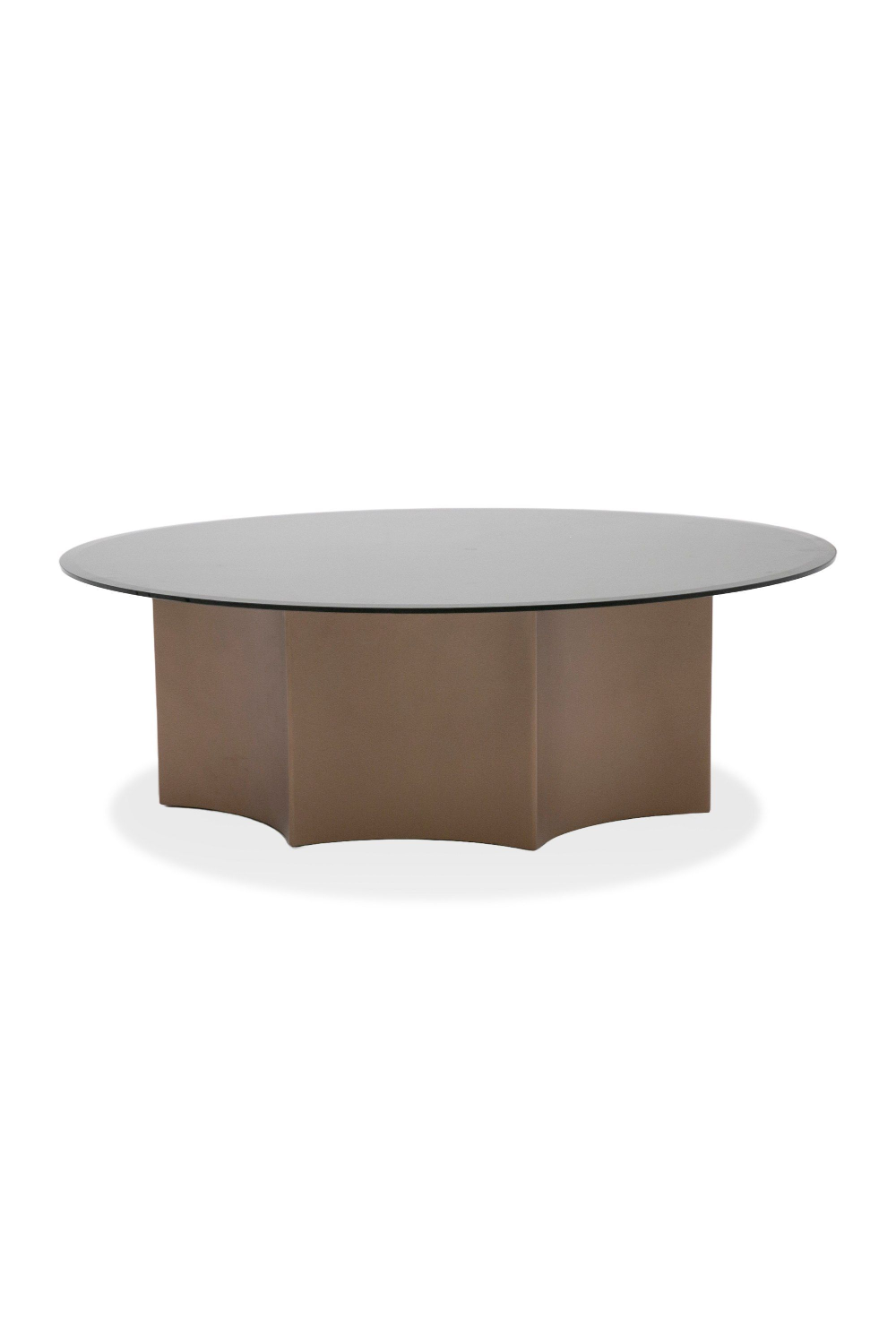 Black Glass Nesting Coffee Tables (2) | Oroa.com