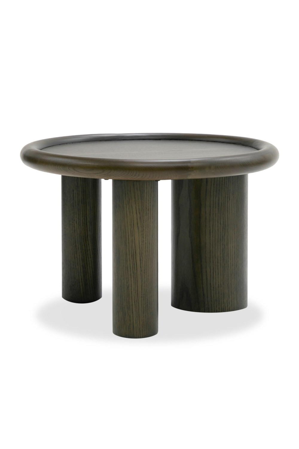Brown Ash Round Nesting Tables (2) | Oroa.com