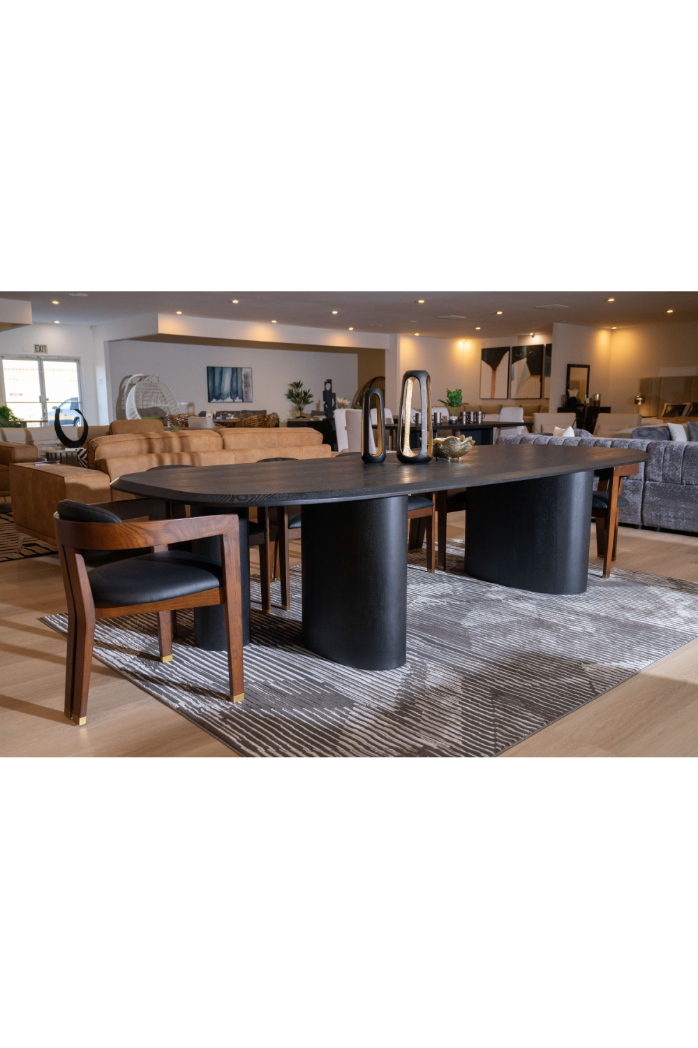 Ash Veneer Oval Dining Table | OROA Modern Summit | Oroa.com