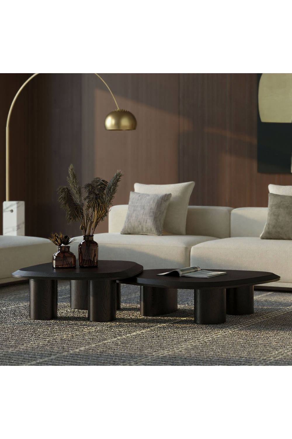 Freeform Ash Coffee Table Set (2) | OROA Modern Summit | Oroa.com