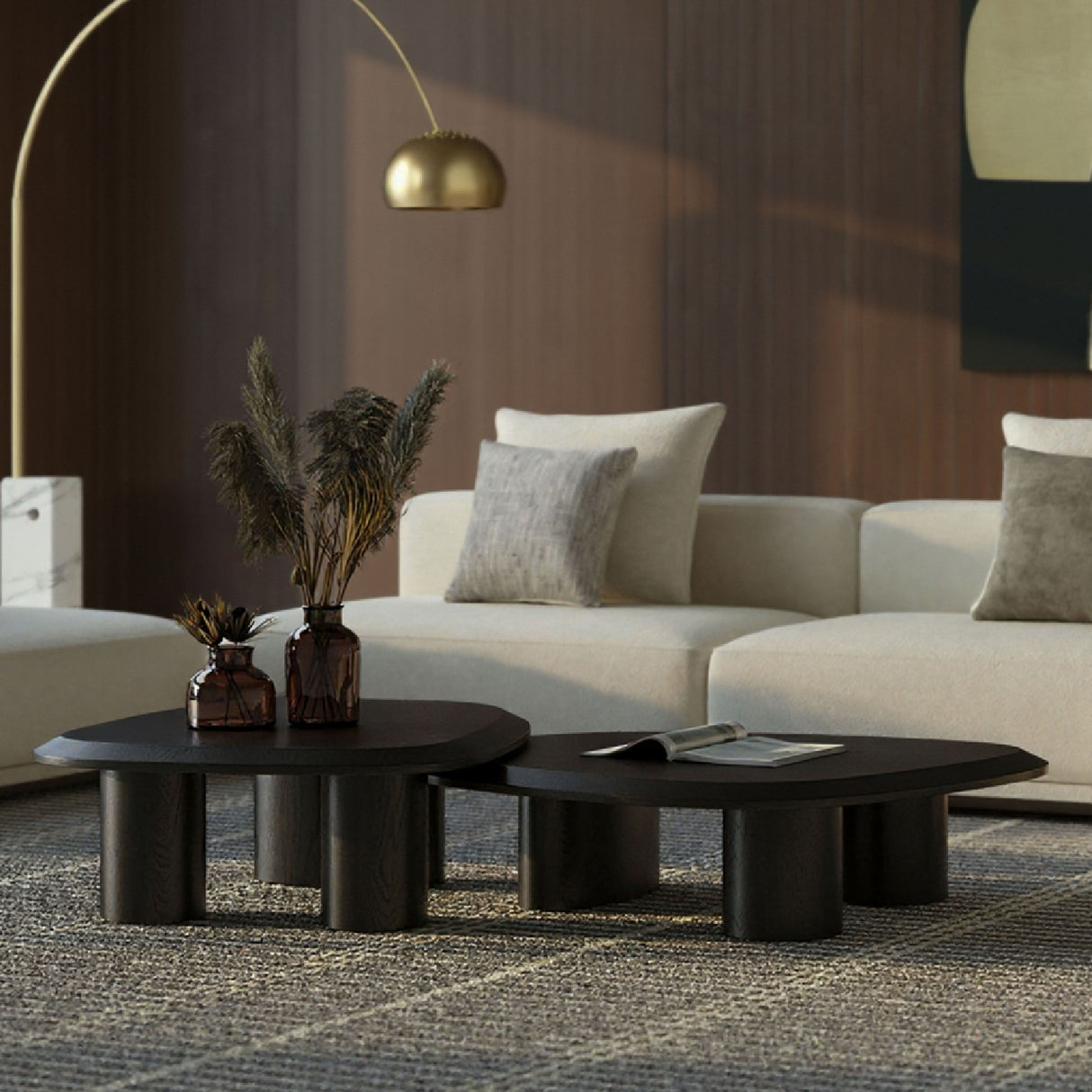 Freeform Ash Coffee Table Set (2) | OROA Modern Summit | Oroa.com