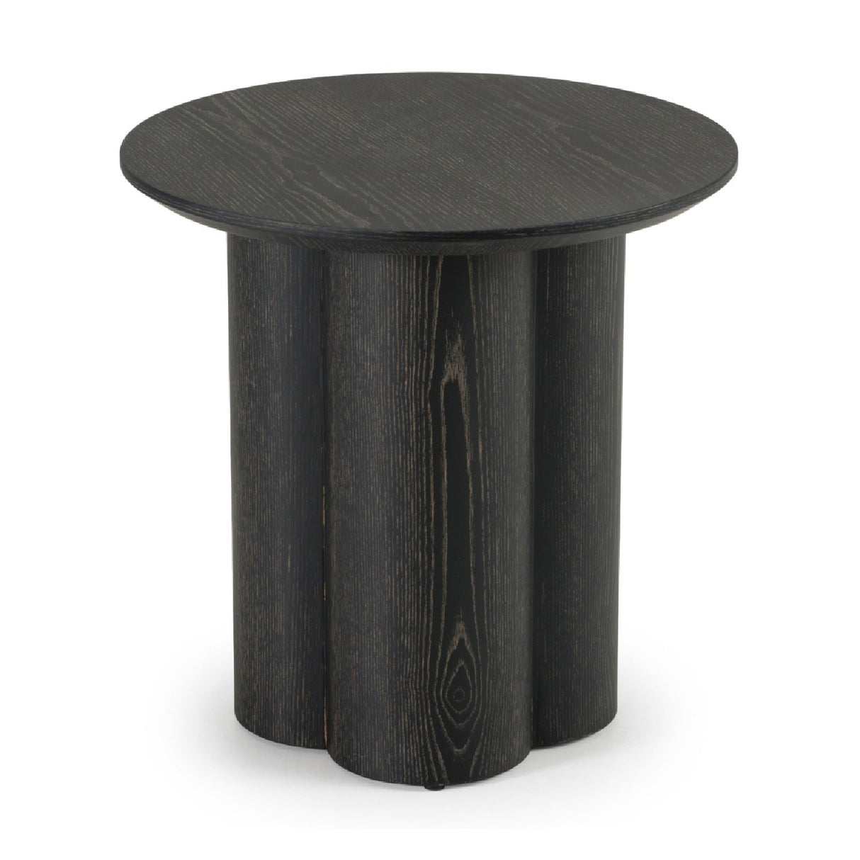 Black Ash End Table – Dolph – side view