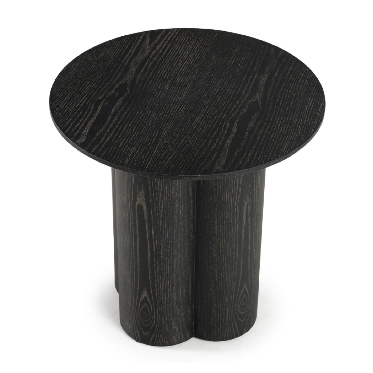 Black Ash End Table – Dolph – rear view