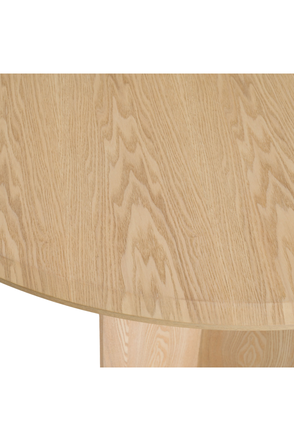 Natural Ash Round Dining Table | OROA Modern Masuda | Oroa.com