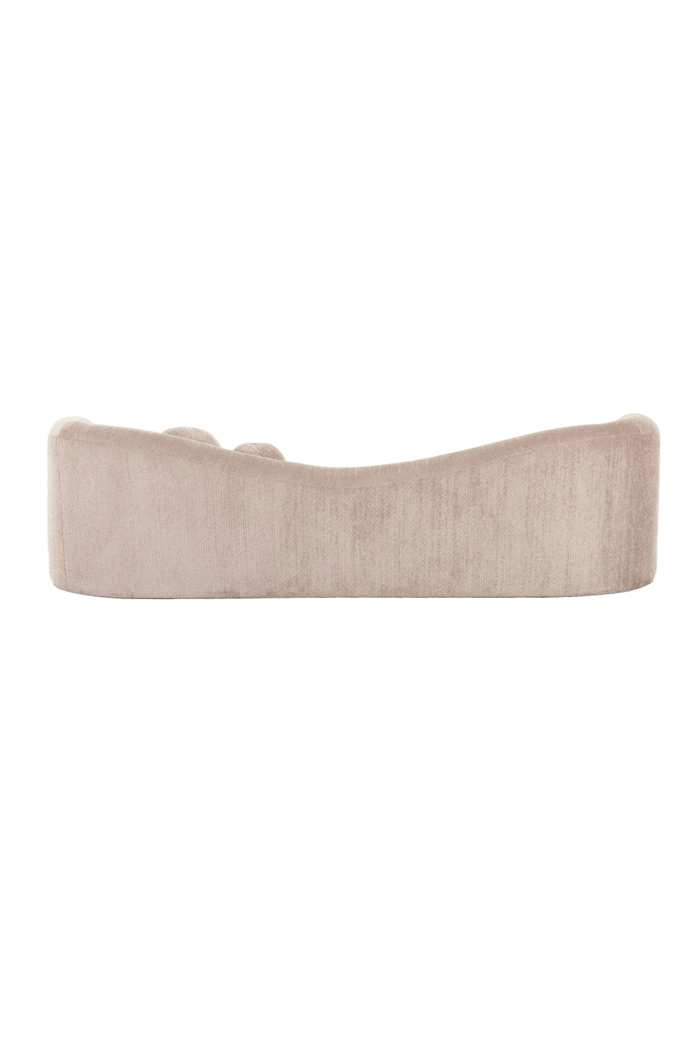 Wavy Back 4-Seater Sofa | OROA Modern Calico | Oroa.com