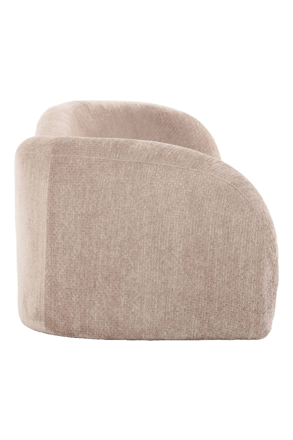 Wavy Back 4-Seater Sofa | OROA Modern Calico | Oroa.com