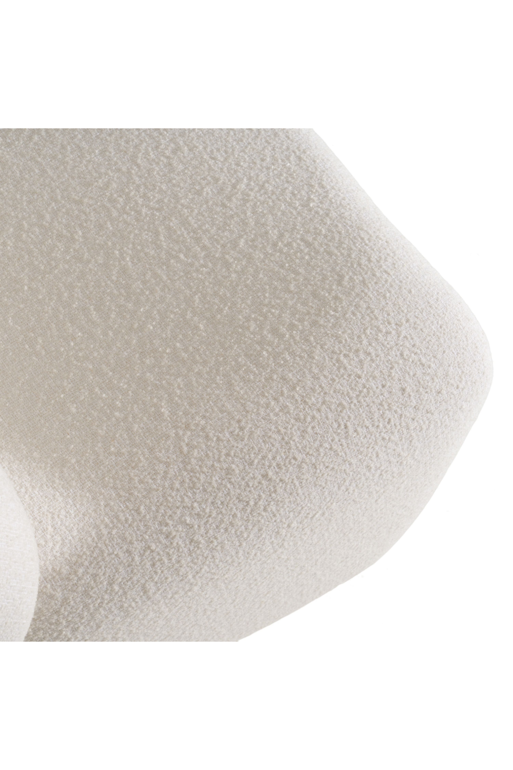 Gold Buttoned White Accent Chair | OROA Modern Tristan | Oroa.com