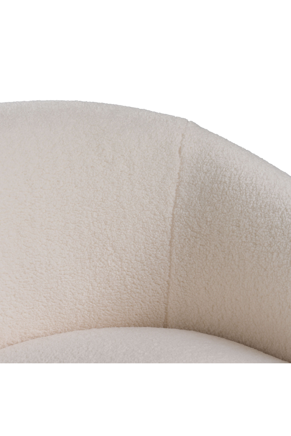 White Three-Legged Accent Chair | OROA Modern Khan | Oroa.com