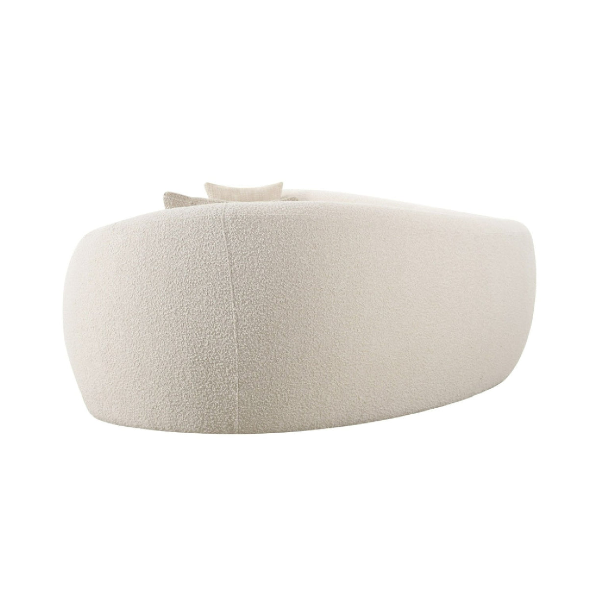 Curved White Sectional Sofa – Kilmer – alternate view 13