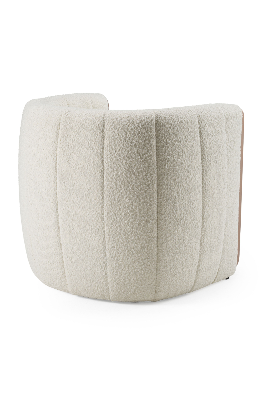 Cream Boucle Accent Chair | OROA Modern Joselyn | Oroa.com