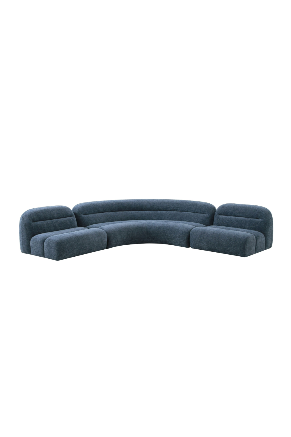 Blue Modular Corner Sofa | OROA Modern Forman | Oroa.com