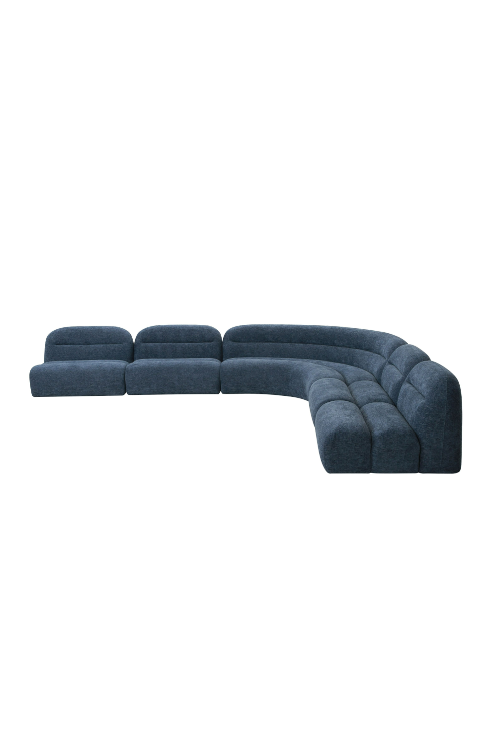 Blue Modular Corner Sofa | OROA Modern Forman | Oroa.com