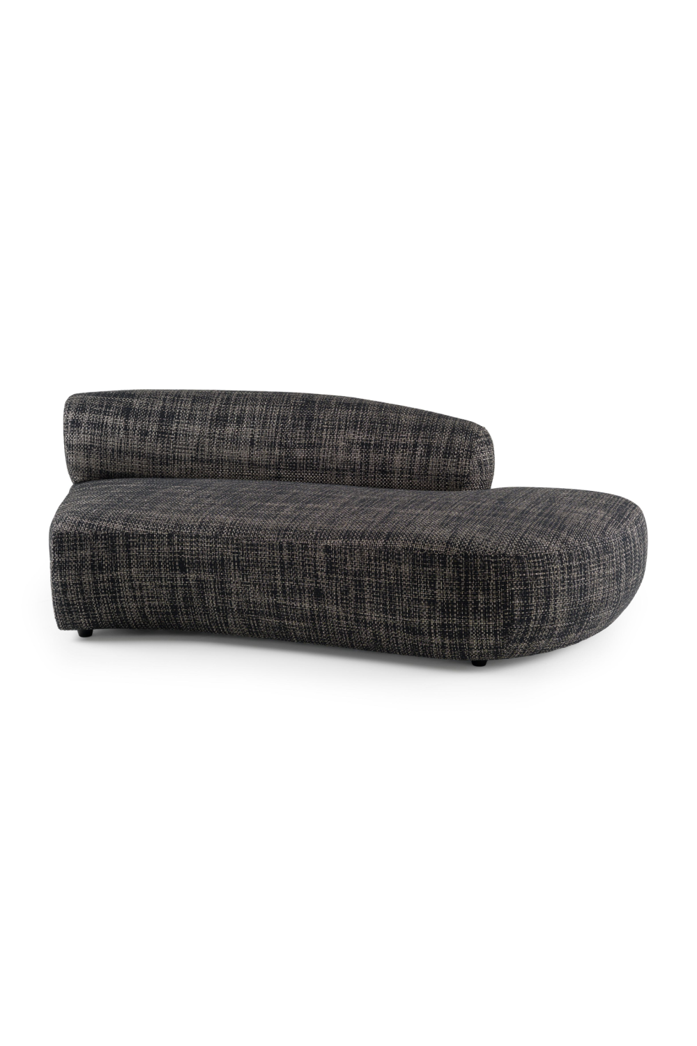 Curved Gray Sectional Sofa | OROA Modern Lakota | Oroa.com