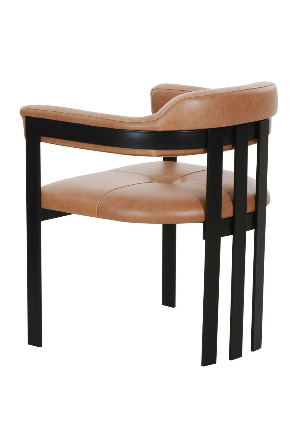 Brown Leather Dining Chair | OROA Modern Hazen | Oroa.com