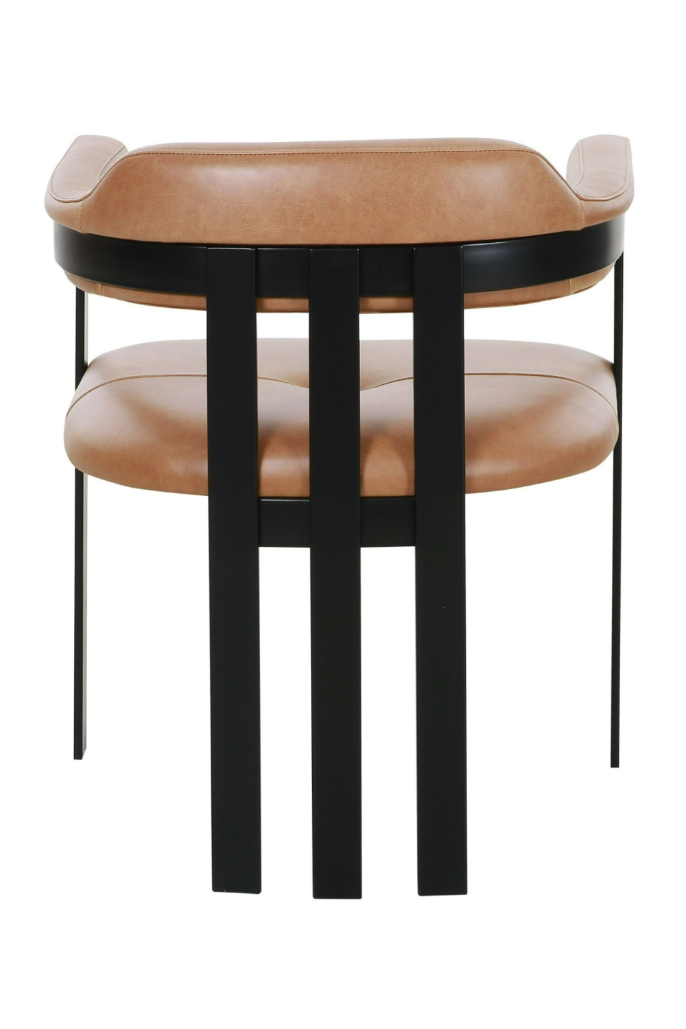 Brown Leather Dining Chair | OROA Modern Hazen | Oroa.com