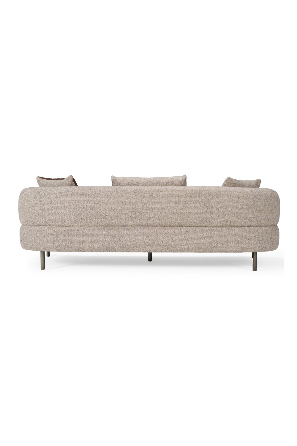 Brown Fabric Sofa | OROA Modern Plume | Oroa.com