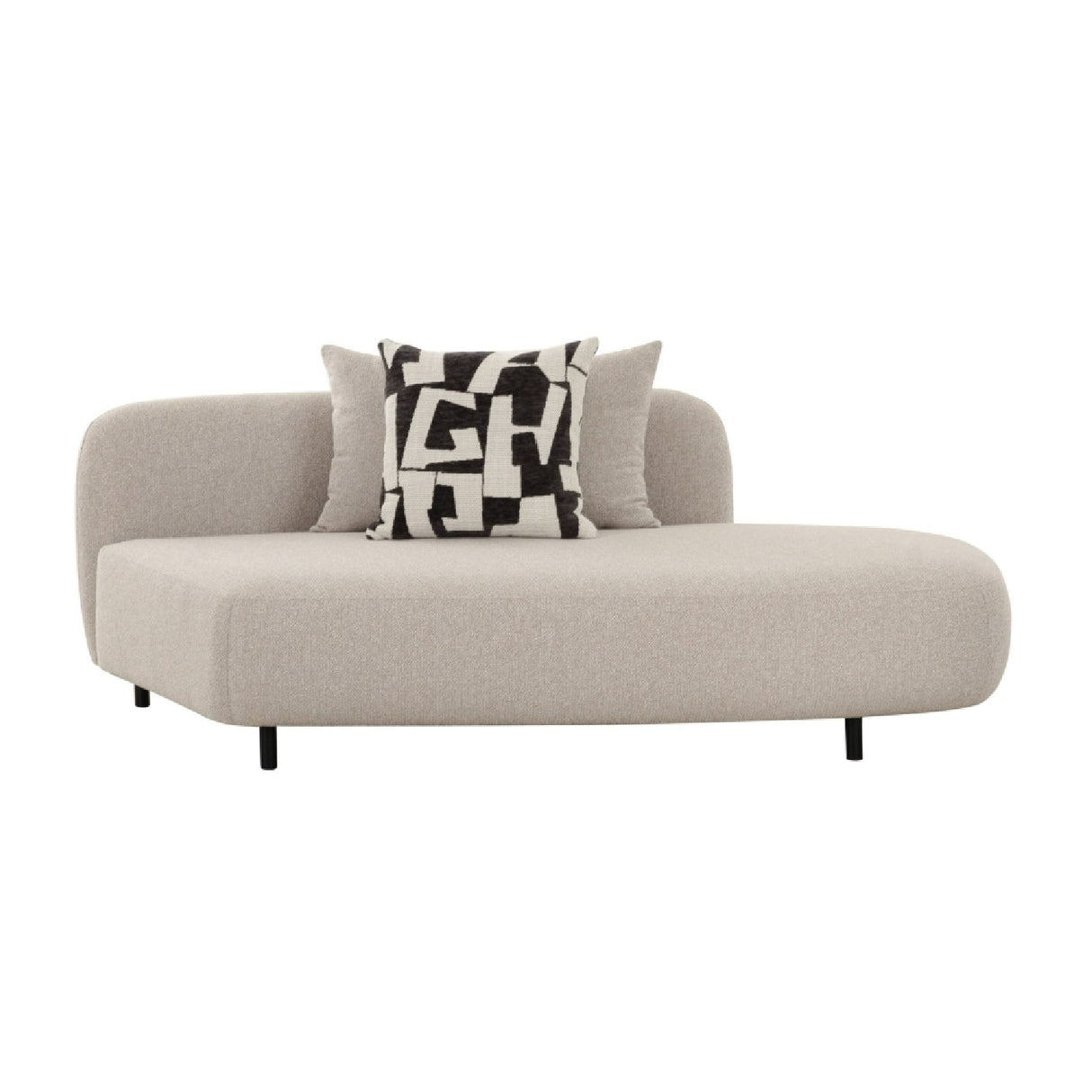 Beige Free-form Sectional Sofa – Marge – alternate view 5