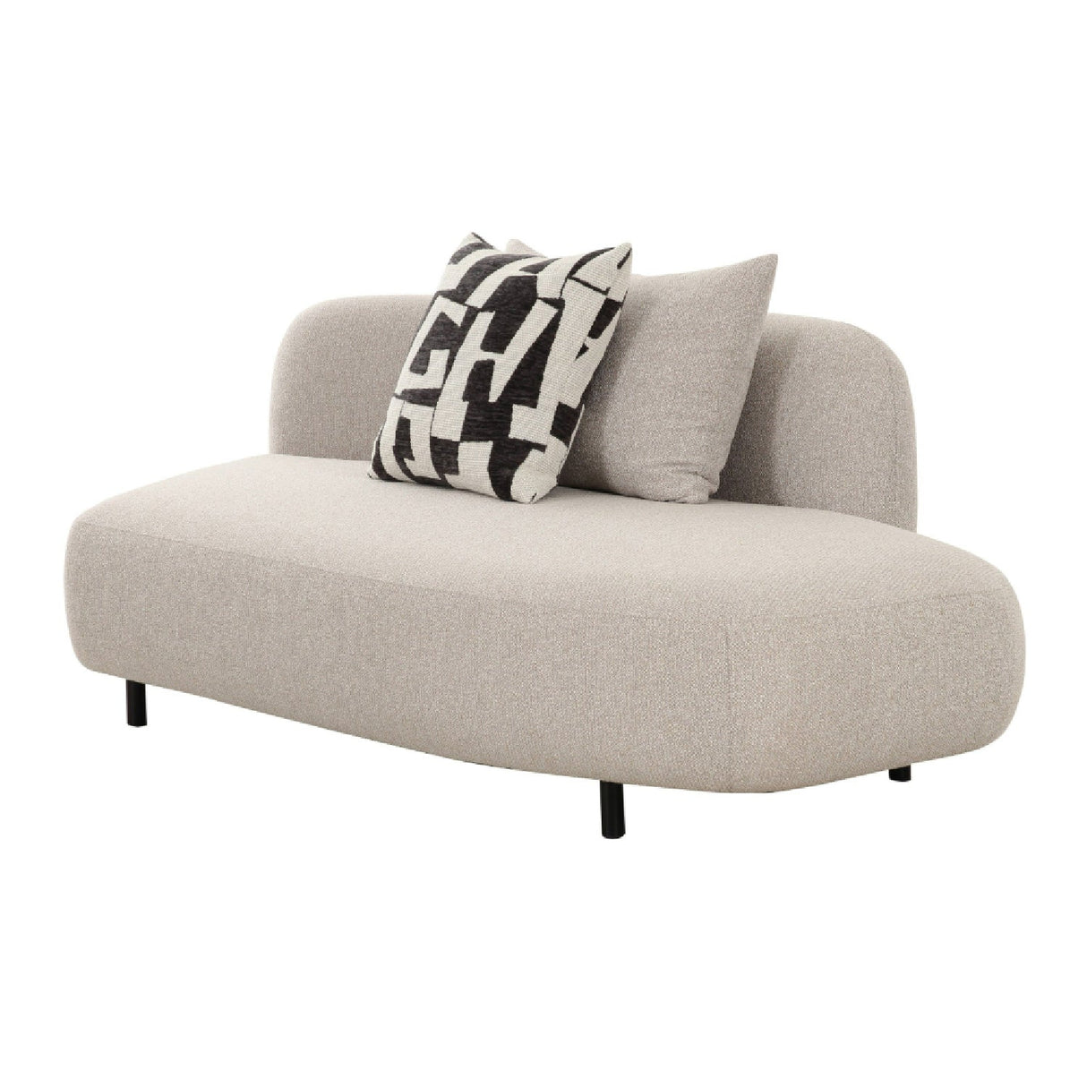 Beige Free-form Sectional Sofa – Marge – alternate view 7