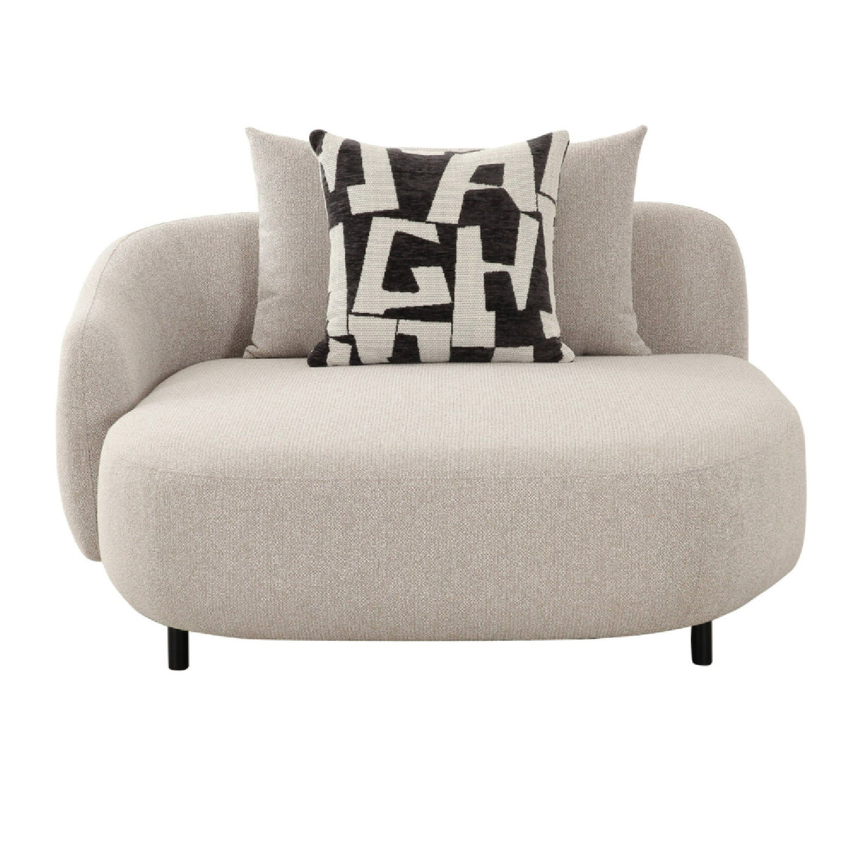 Beige Free-form Sectional Sofa – Marge – alternate view 8